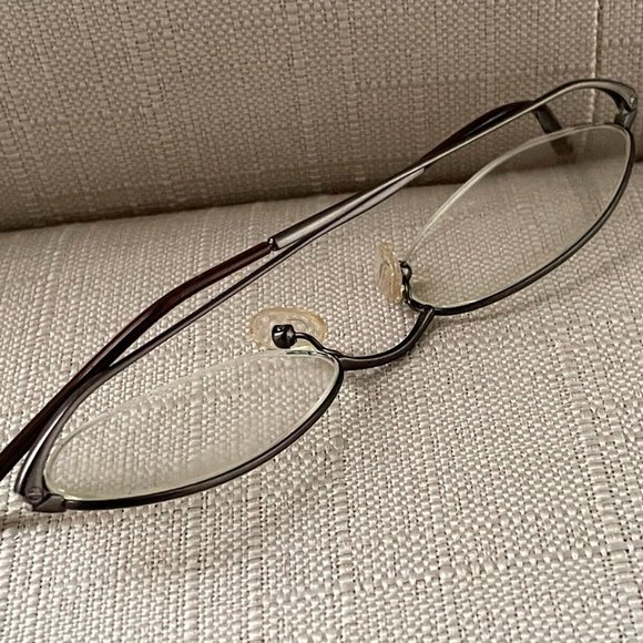 RL Ralph Lauren Women Eyeglasses Black Tone Half Rim Glasses Made in Italy - Picture 6 of 11